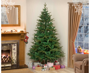 Garden Store Direct Luxury Lapland Fir Christmas Tree Green 4ft/120cm 