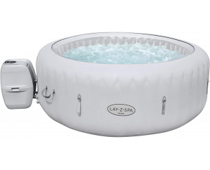 Lay-Z-Spa Paris Hot Tub with Built In LED Light System
