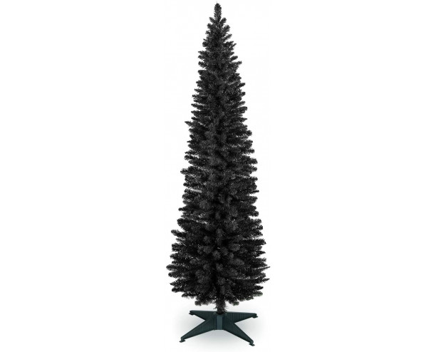 Slim Christmas Tree Pencil Black 5ft 