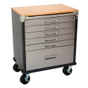 Seville Classics 6 Drawer Rolling Cabinet Workbench