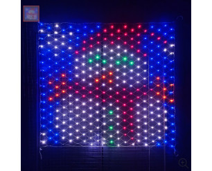 1.2×1.3m Snowman Net Light w/320 LEDs