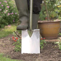 Kent and Stowe Stainless Steel Digging Spade, Silver