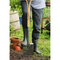 Kent and Stowe Stainless Steel Border Spade, Black