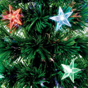 Premier Fibre Optic Star Tree w/Multi Colour LED Lights - 1.2m