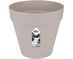 Elho Loft Urban Round - 25cm - Warm Grey 