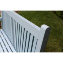 Winawood Sandwick Garden Benches - 3 Seat Bench - Powder Blue